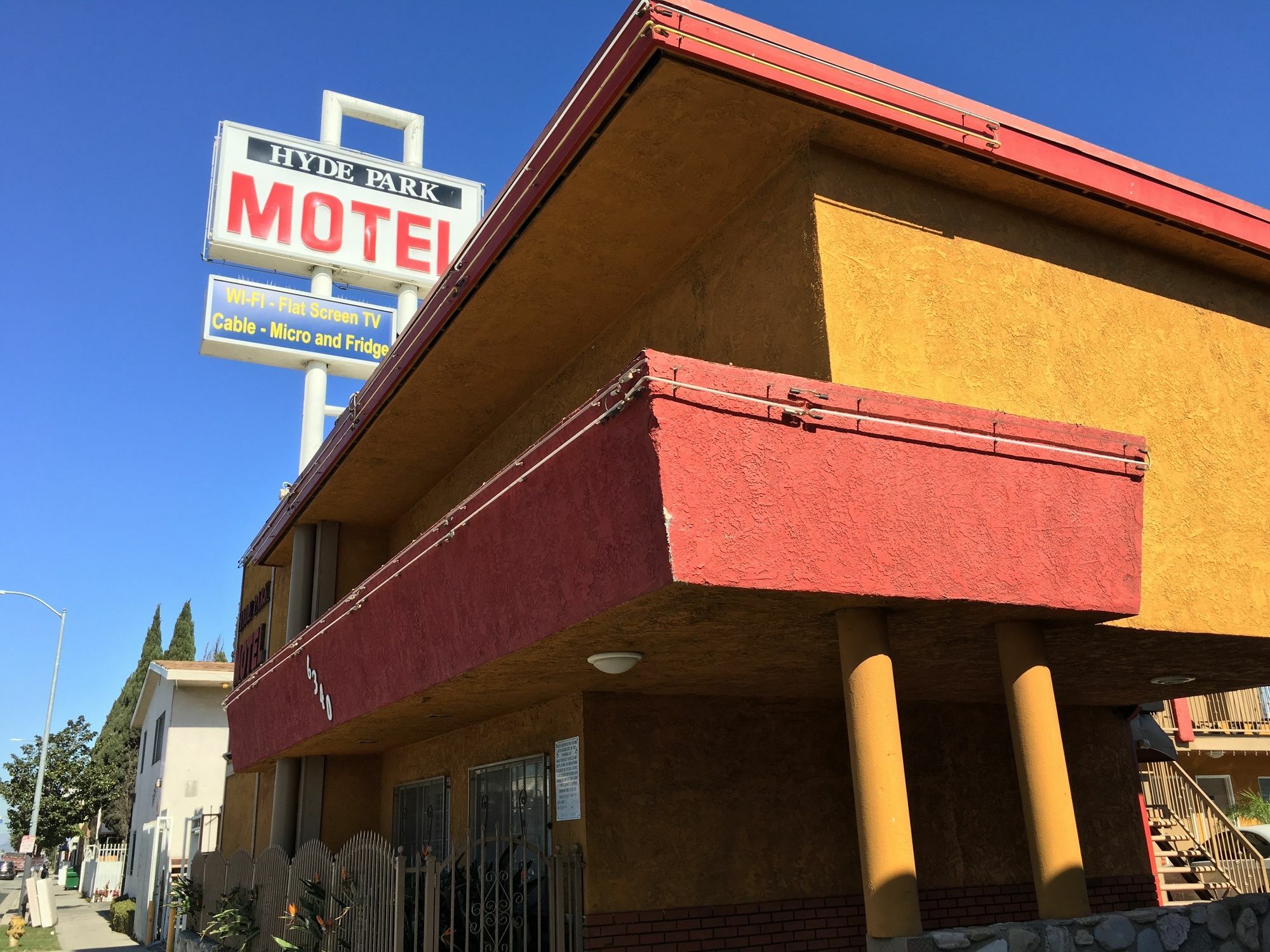 Hyde Park Motel Los Angeles Exterior foto